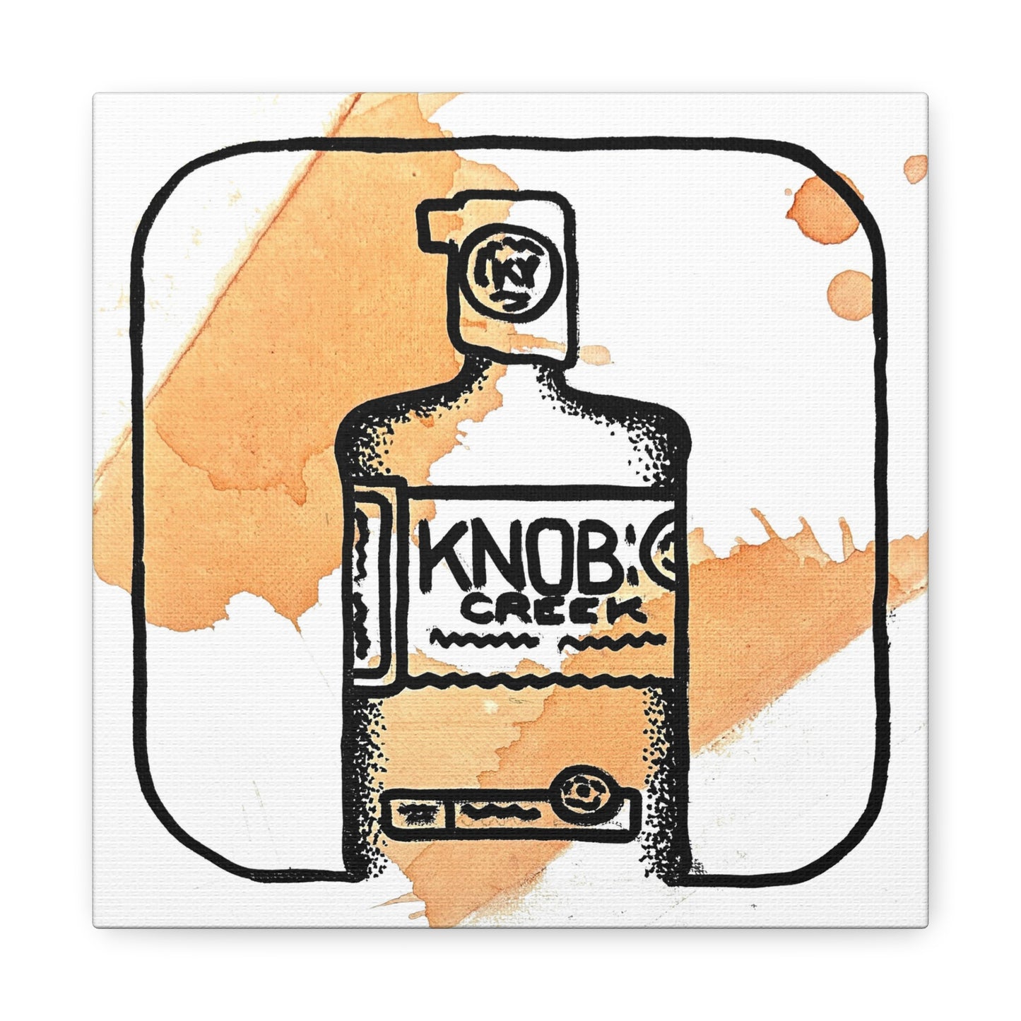 KNOB CREEK - Painting with Bourbon