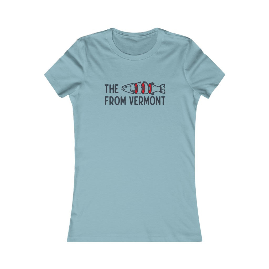 THE PHISH FROM VERMONT - Women's Bella Canvas Tee - Simplewear Phish