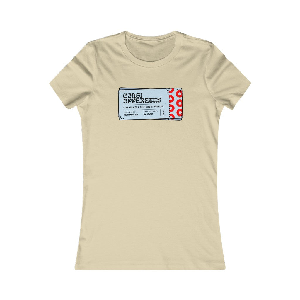 GOLGI APPARATUS Ticket - Women's Bella Canvas Tee - Simplewear Phish