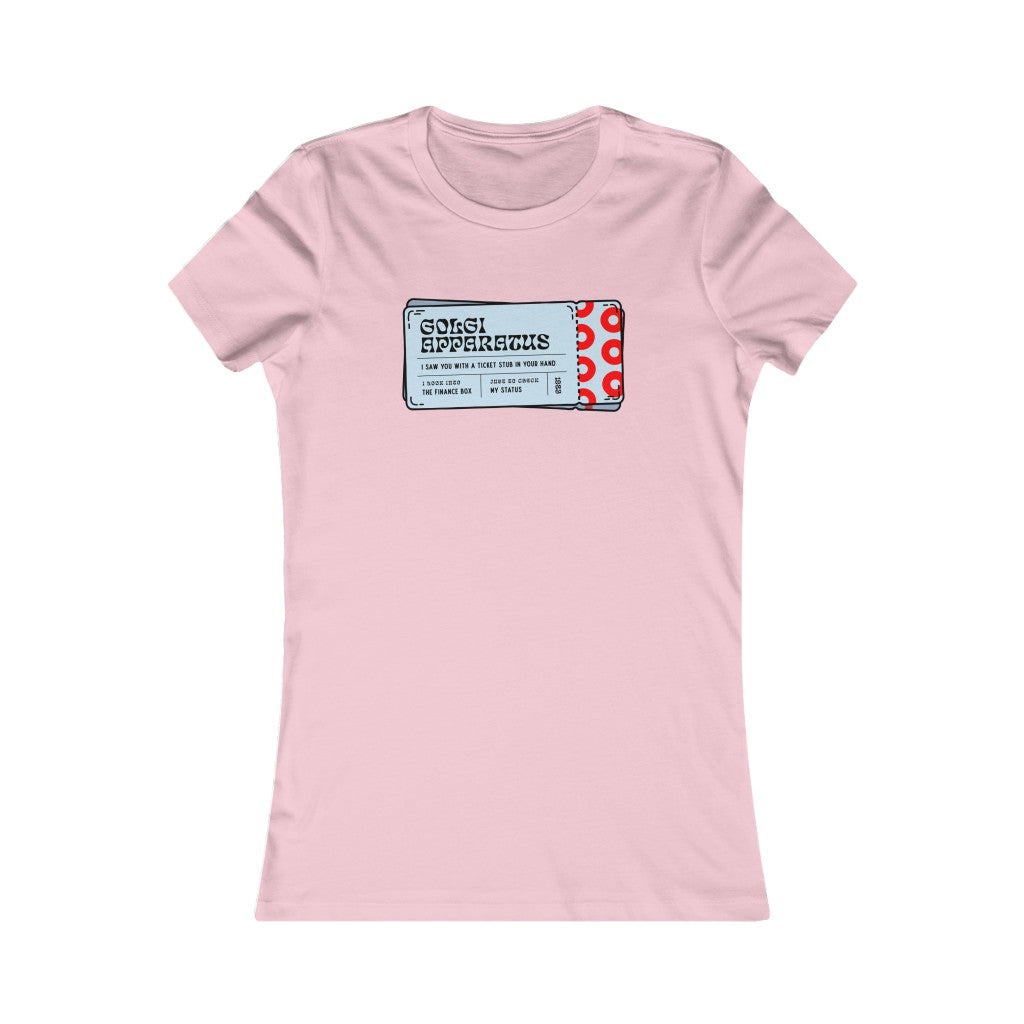 GOLGI APPARATUS Ticket - Women's Bella Canvas Tee - Simplewear Phish