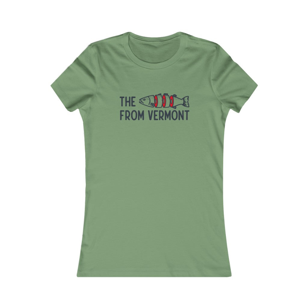 THE PHISH FROM VERMONT - Women's Bella Canvas Tee - Simplewear Phish