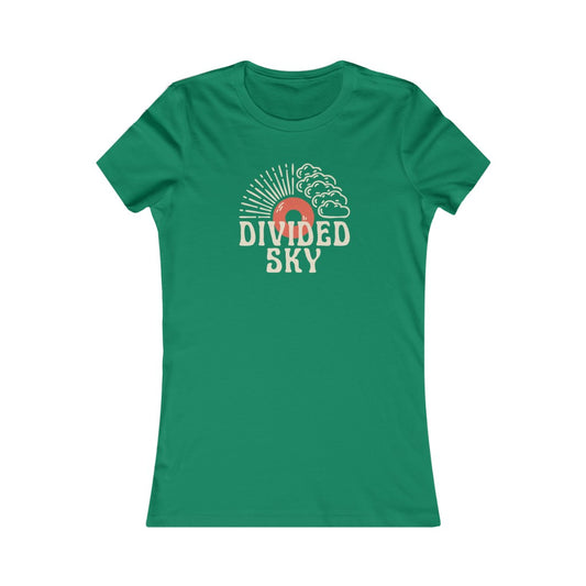 DIVIDED SKY - Women's Bella Canvas Tee - Simplewear