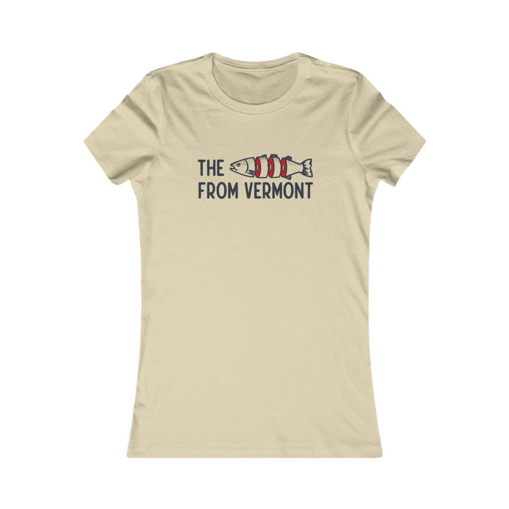 THE PHISH FROM VERMONT - Women's Bella Canvas Tee - Simplewear Phish