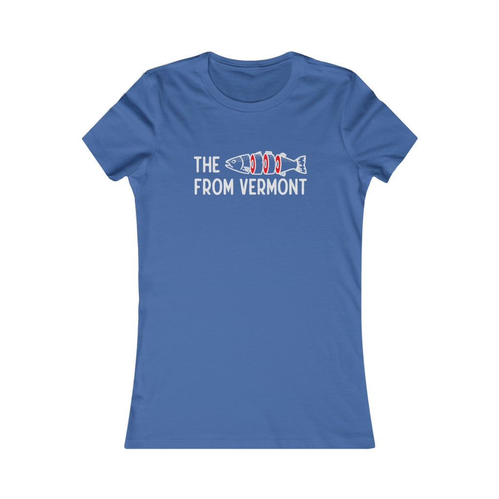 THE PHISH FROM VERMONT - Women's Bella Canvas Tee - Simplewear Phish