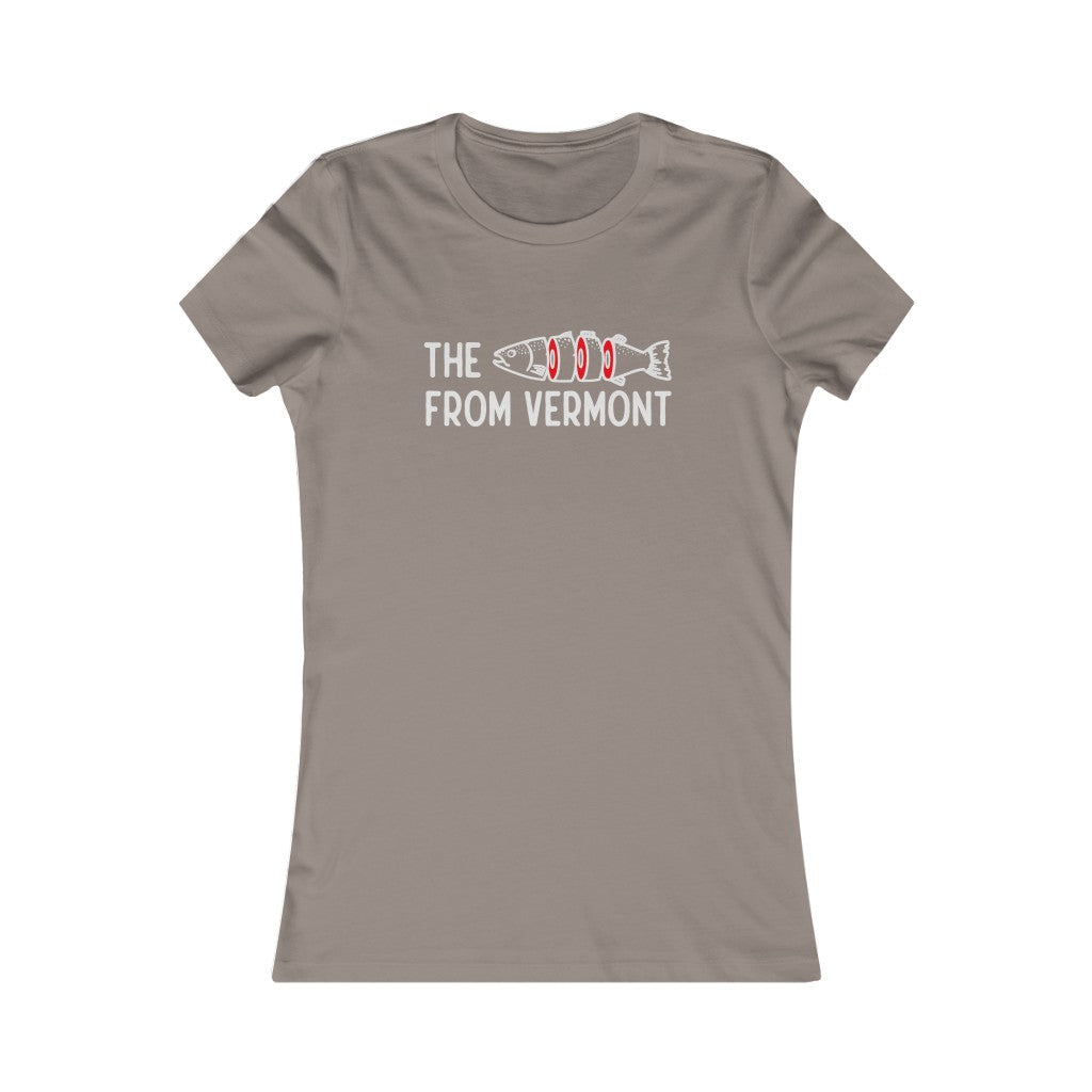 THE PHISH FROM VERMONT - Women's Bella Canvas Tee - Simplewear Phish