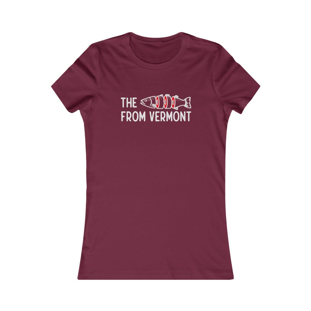 THE PHISH FROM VERMONT - Women's Bella Canvas Tee - Simplewear Phish