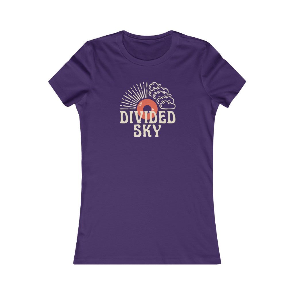 DIVIDED SKY - Women's Bella Canvas Tee - Simplewear