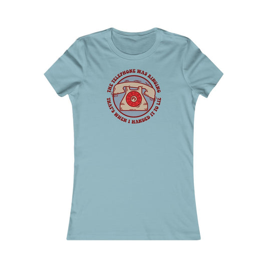 WOLFMAN'S BROTHER Telephone - Women's Bella Canvas Tee - Simplewear Phish