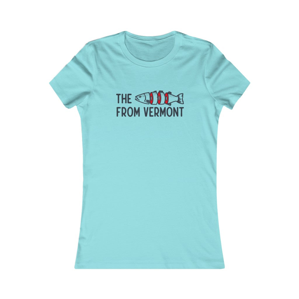 THE PHISH FROM VERMONT - Women's Bella Canvas Tee - Simplewear Phish