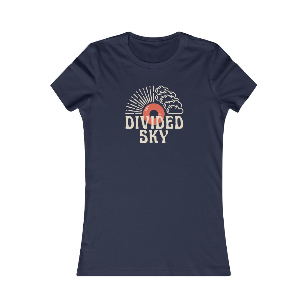 DIVIDED SKY - Women's Bella Canvas Tee - Simplewear