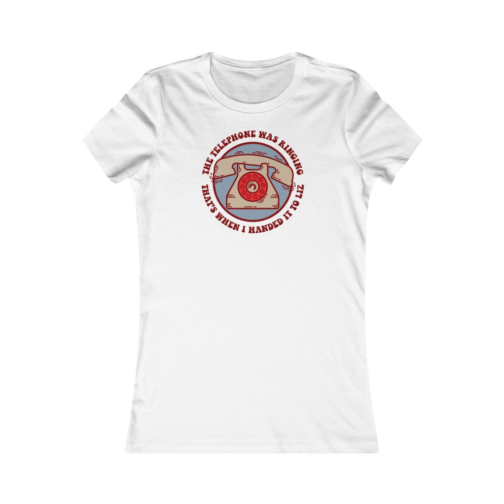 WOLFMAN'S BROTHER Telephone - Women's Bella Canvas Tee - Simplewear Phish