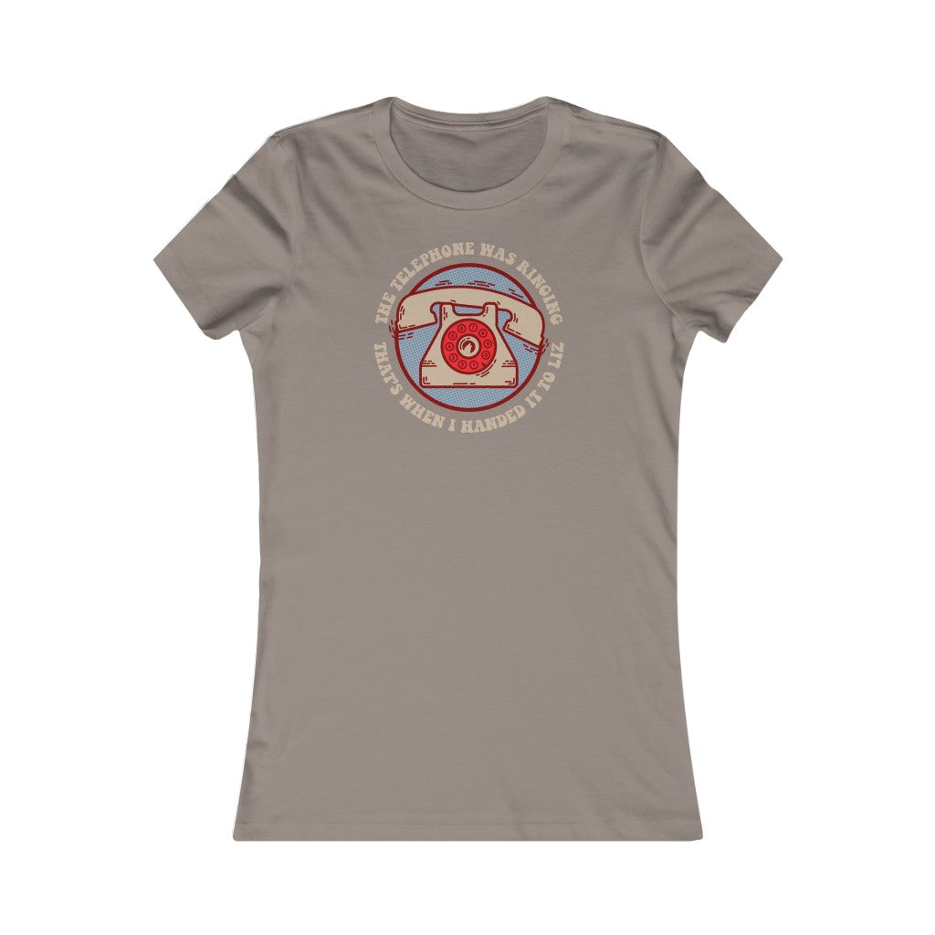 WOLFMAN'S BROTHER Telephone - Women's Bella Canvas Tee - Simplewear Phish