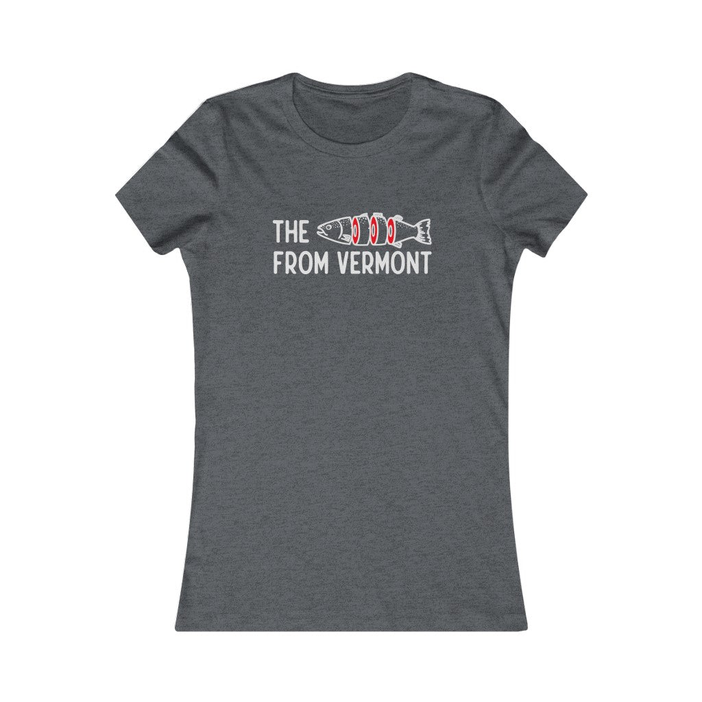 THE PHISH FROM VERMONT - Women's Bella Canvas Tee - Simplewear Phish