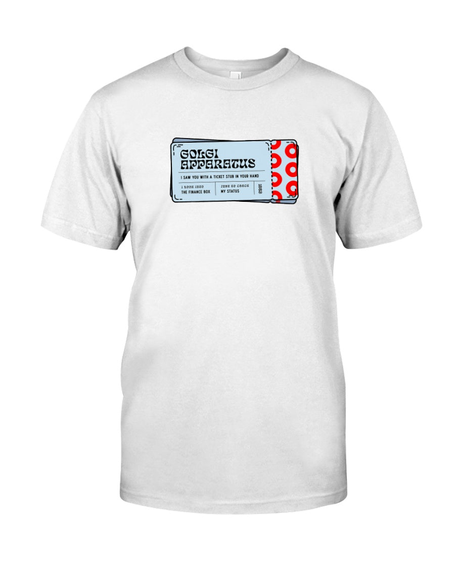 GOLGI APPARATUS Ticket - Comfort Colors Tee - Simplewear Phish