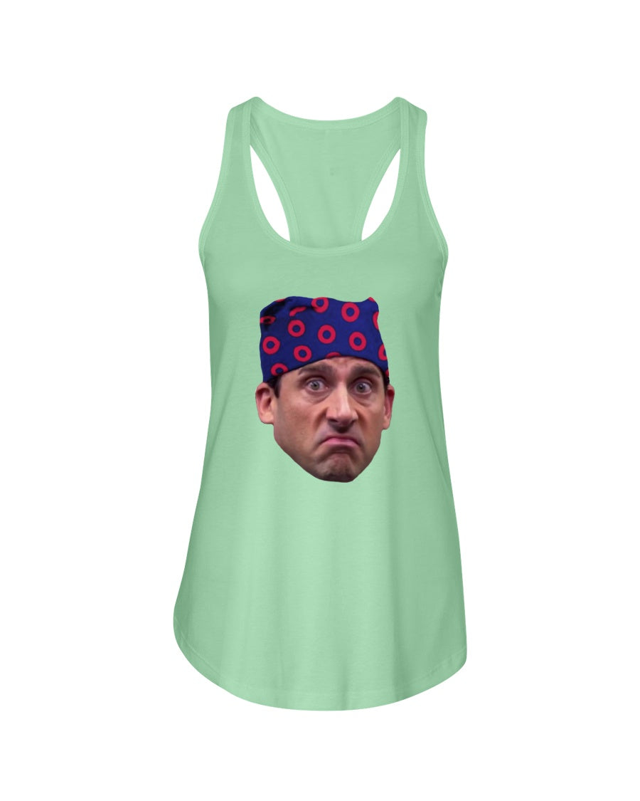 PRISON MIKE Phish Donuts - Women's Racerback Tank - Simplewear Phish