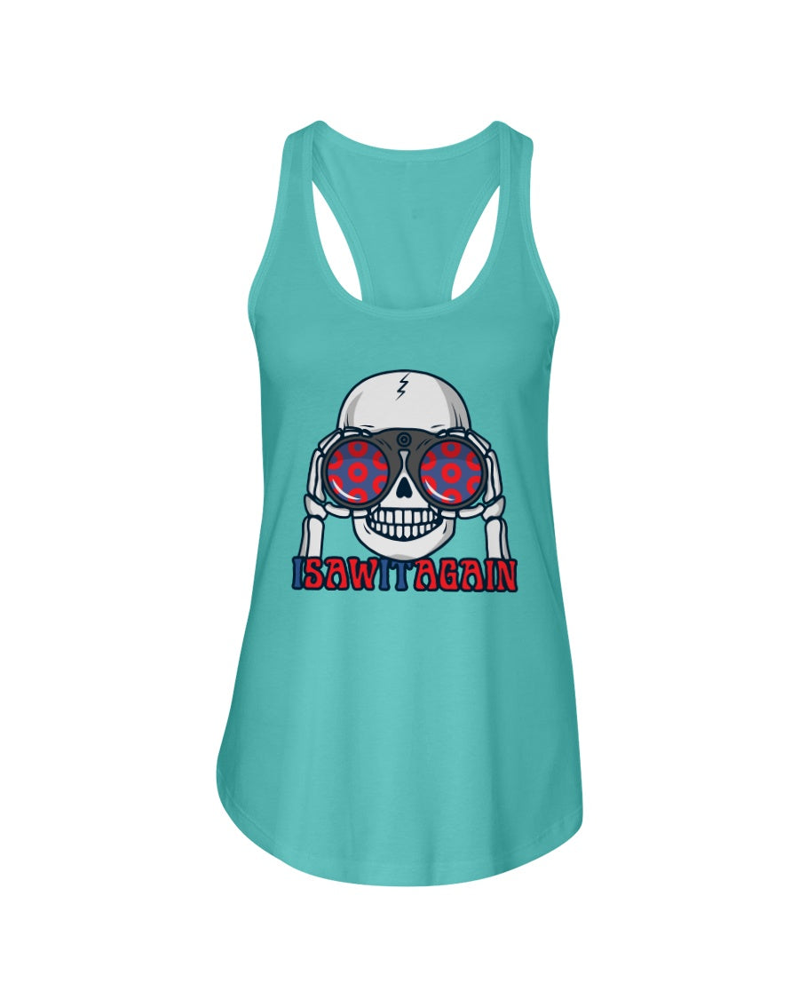 I SAW IT AGAIN - Women's Racerback Tank - Simplewear Phish