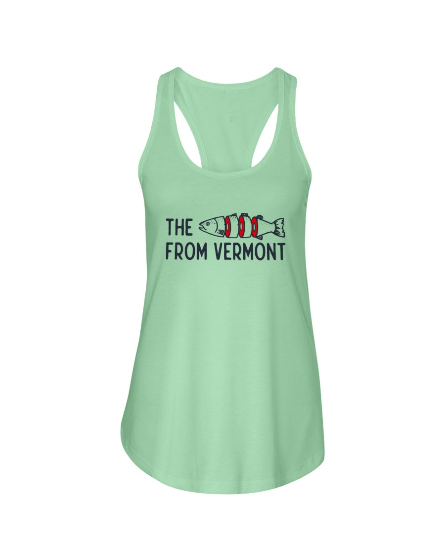 THE PHISH FROM VERMONT - Women's Racerback Tank - Simplewear Phish