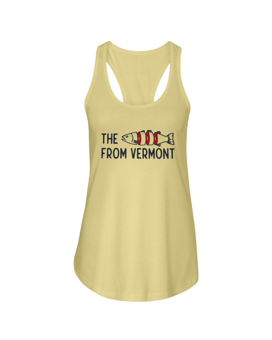 THE PHISH FROM VERMONT - Women's Racerback Tank - Simplewear Phish