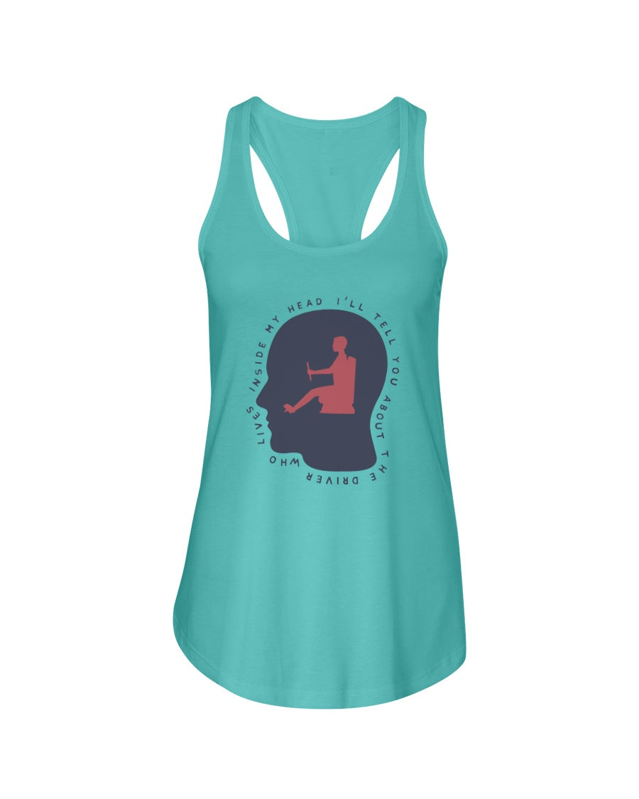 DRIVER - Women's Racerback Tank - Simplewear Phish