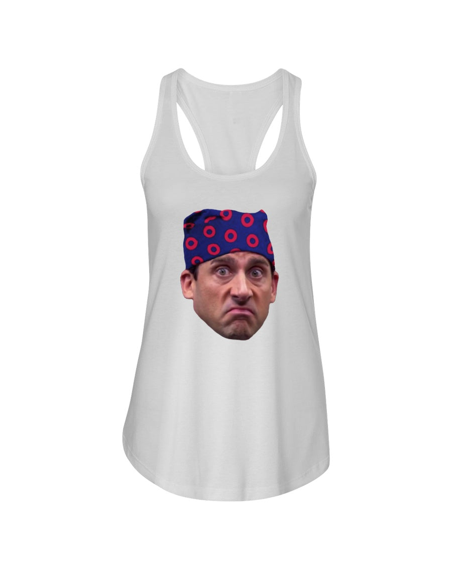 PRISON MIKE Phish Donuts - Women's Racerback Tank - Simplewear Phish