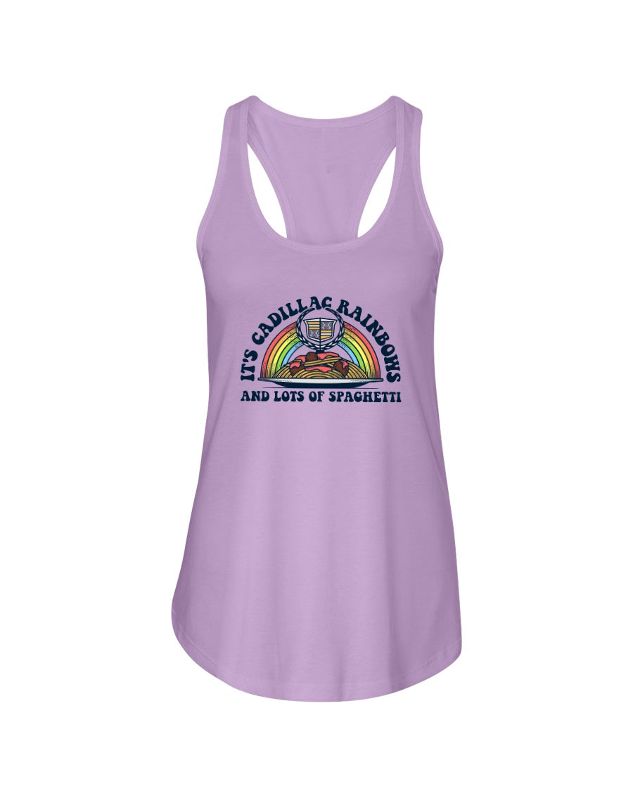 HALLEY'S COMET Cadillac/Spaghetti - Women's Racerback Tank - Simplewear Phish