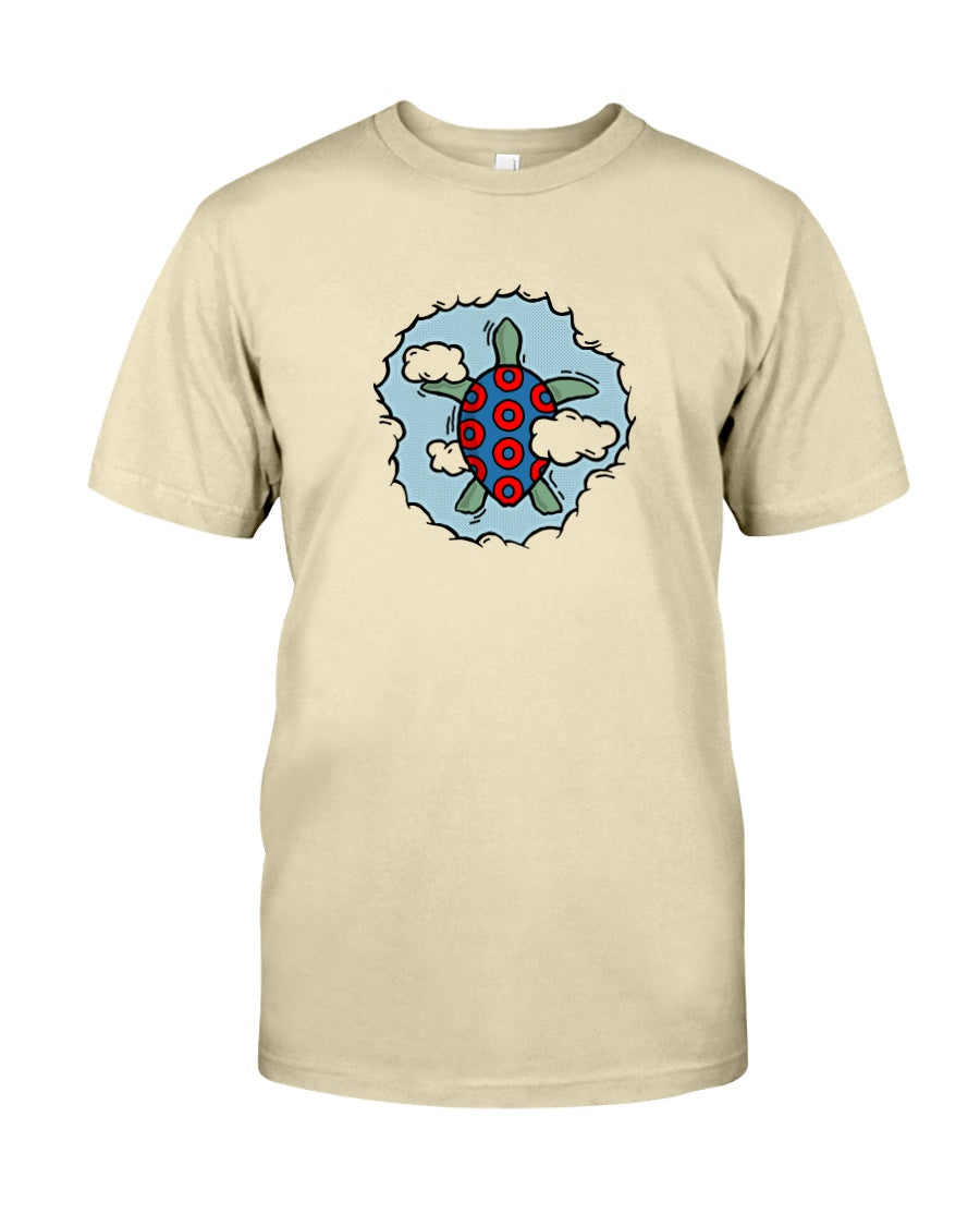 TURTLE IN THE CLOUDS - Comfort Colors Tee - Simplewear Phish