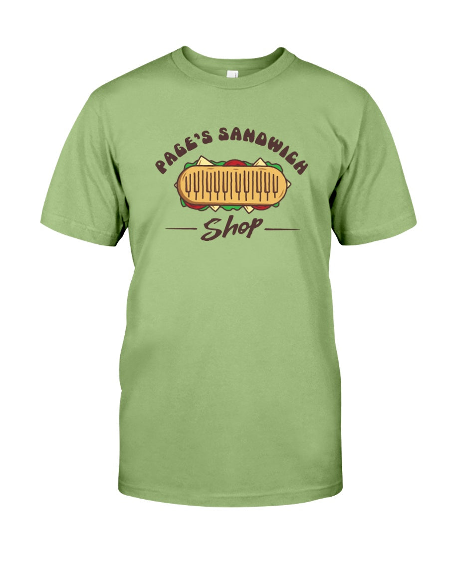 PAGE'S SANDWICH SHOP - Comfort Colors Tee - Simplewear Phish