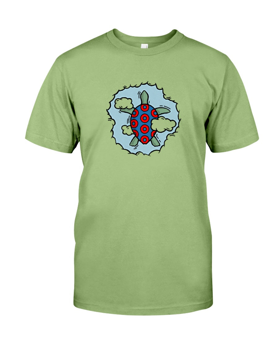 TURTLE IN THE CLOUDS - Comfort Colors Tee - Simplewear Phish