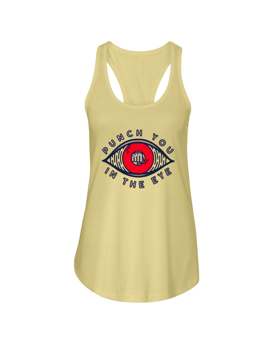 PUNCH YOU IN THE EYE - Women's Racerback Tank - Simplewear Phish