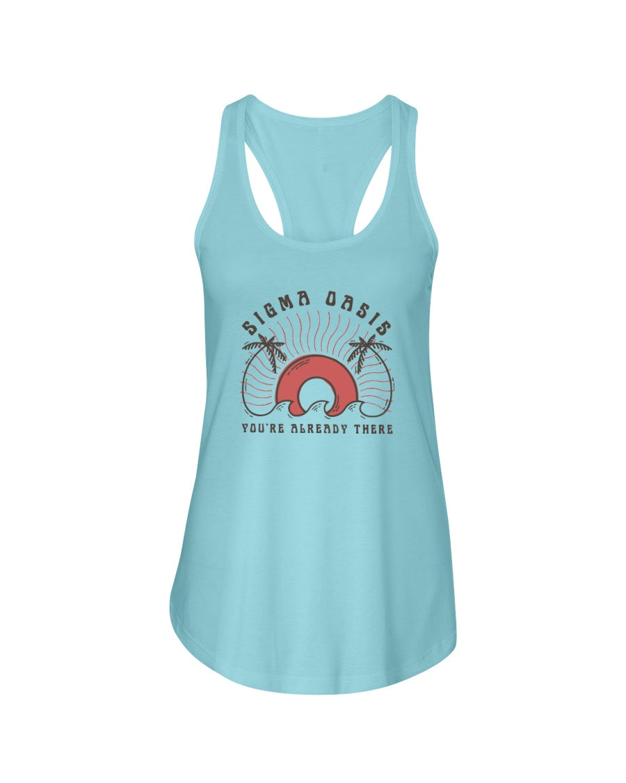 SIGMA OASIS - Women's Racerback Tank - Simplewear Phish