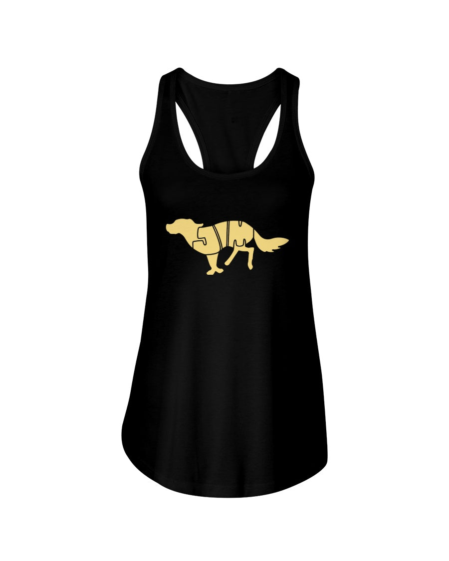 RUNAWAY JIM Dog - Women's Racerback Tank - Simplewear Phish