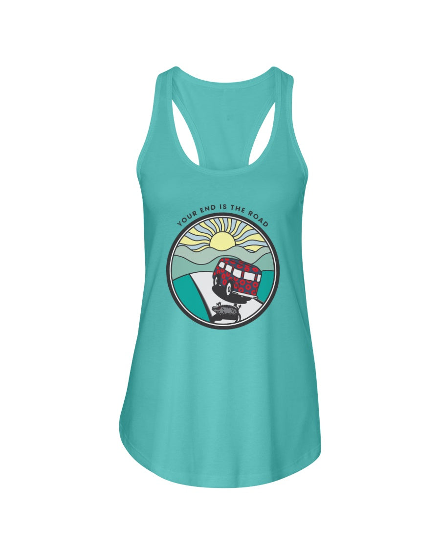 POSSUM - Women's Racerback Tank - Simplewear Phish