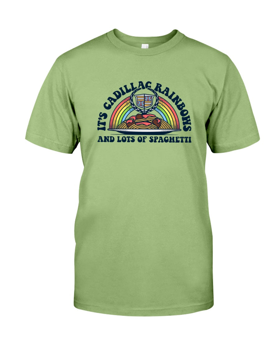 HALLEY'S COMET Cadillac/Spaghetti - Comfort Colors Tee - Simplewear Phish