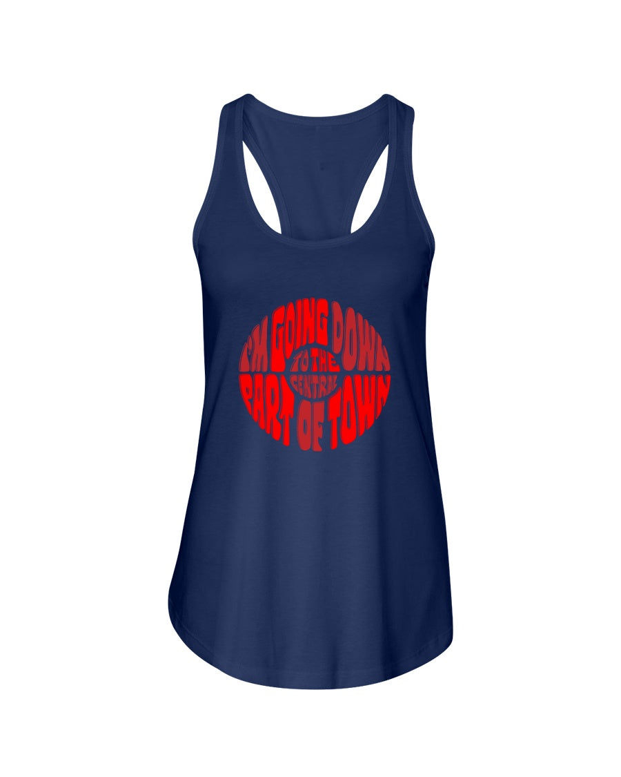 HALLEY'S COMET Town - Women's Racerback Tank - Simplewear Phish