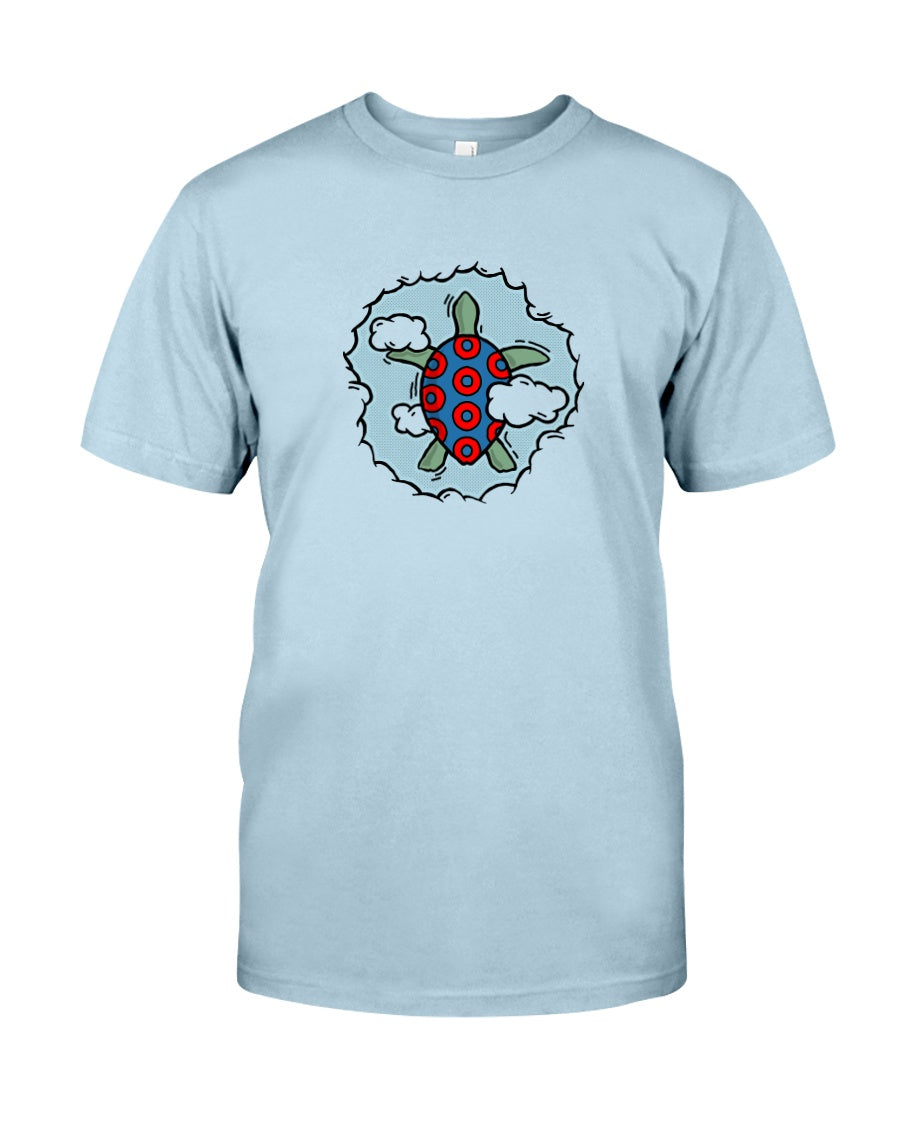 TURTLE IN THE CLOUDS - Comfort Colors Tee - Simplewear Phish