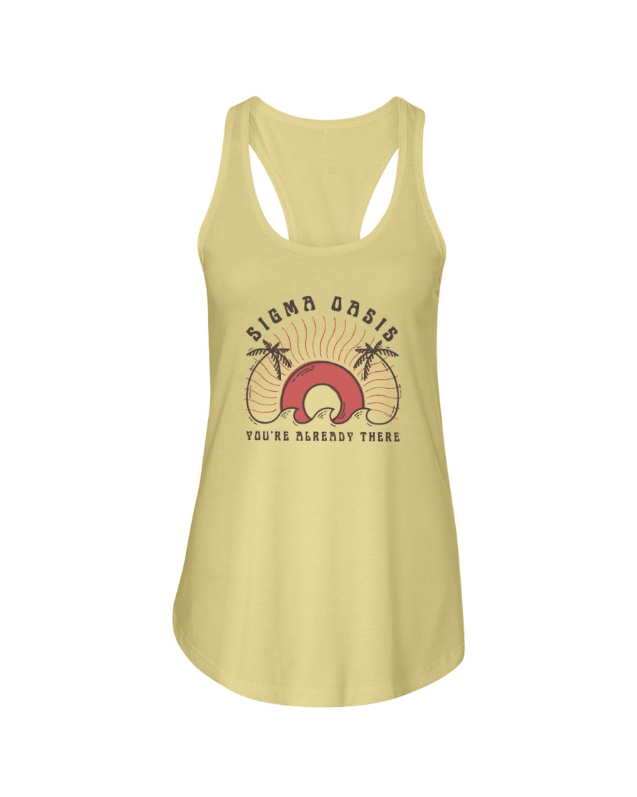 SIGMA OASIS - Women's Racerback Tank - Simplewear Phish