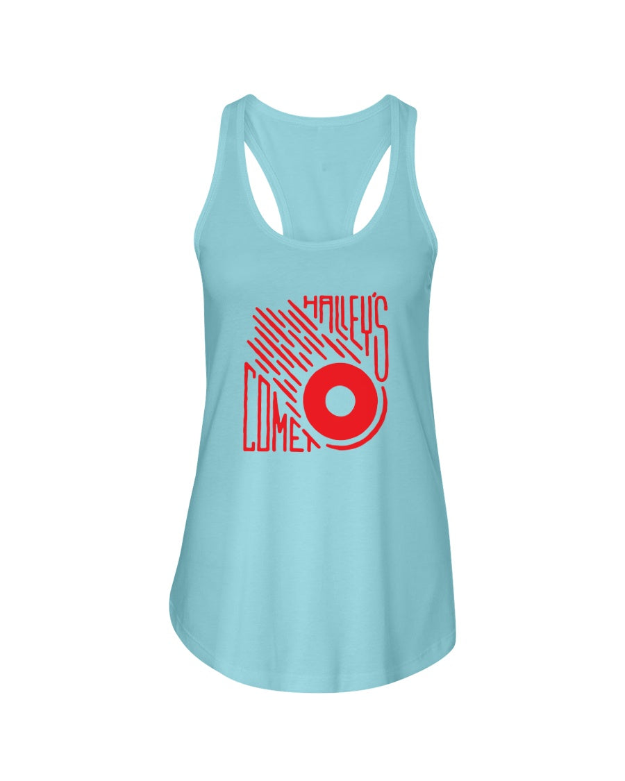 HALLEY'S COMET Donut - Women's Racerback Tank - Simplewear Phish