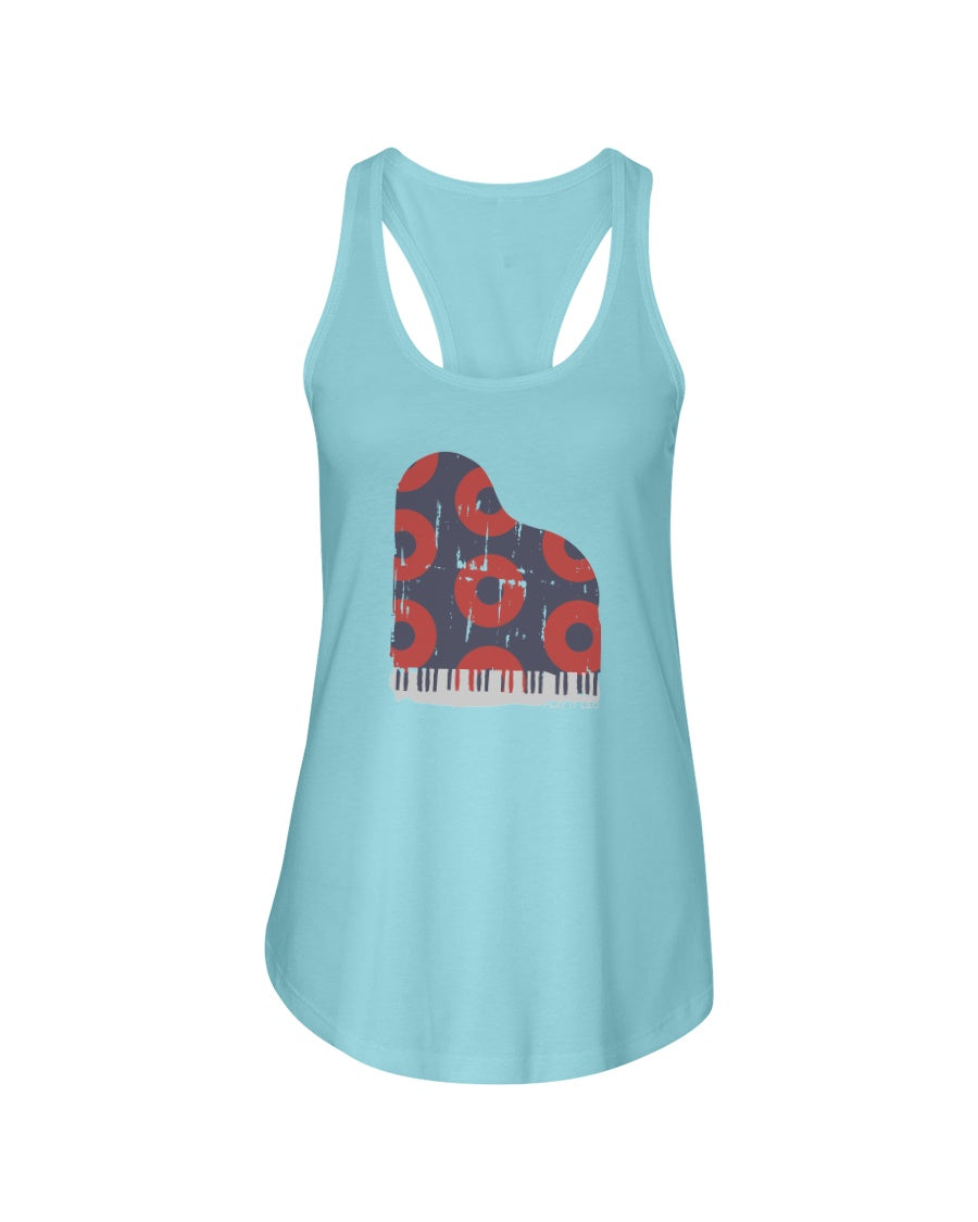 PLAY IT LEO - Women's Racerback Tank - Simplewear Phish