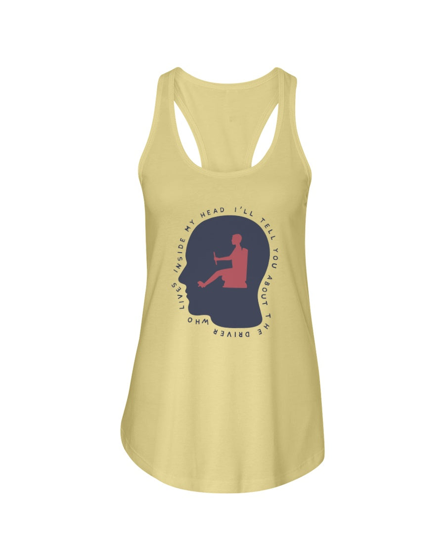 DRIVER - Women's Racerback Tank - Simplewear Phish