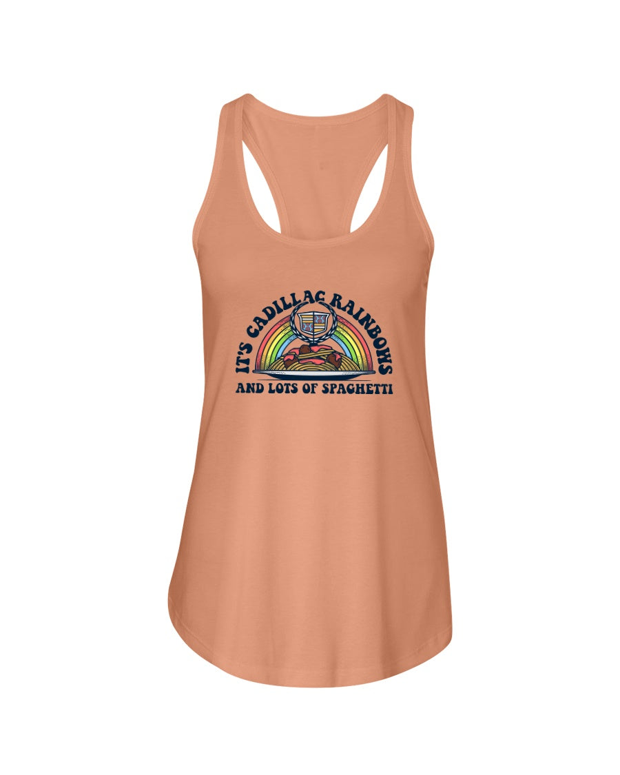 HALLEY'S COMET Cadillac/Spaghetti - Women's Racerback Tank - Simplewear Phish