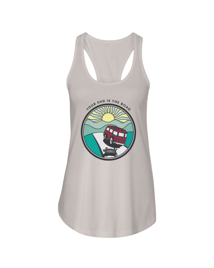 POSSUM - Women's Racerback Tank - Simplewear Phish