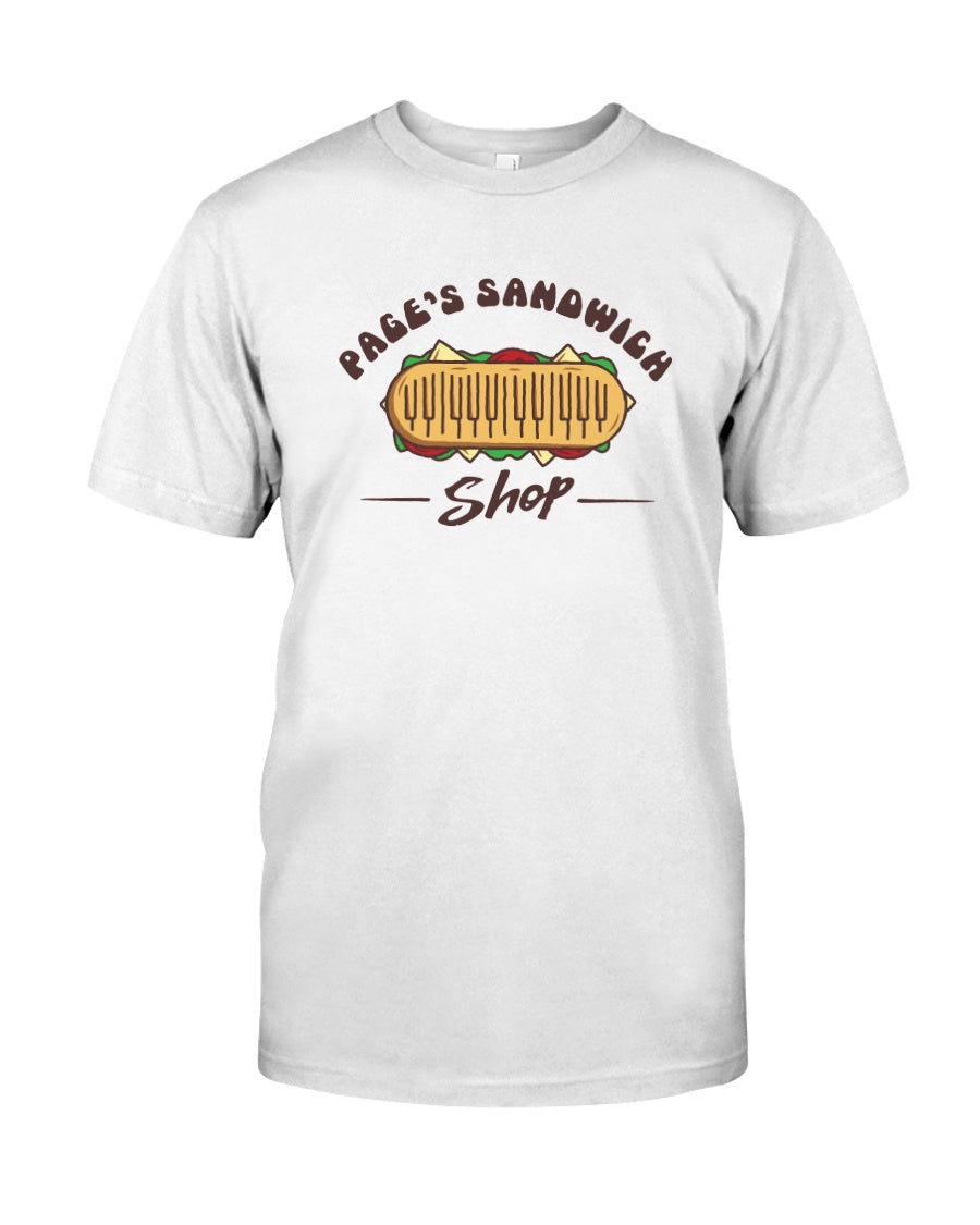 PAGE'S SANDWICH SHOP - Comfort Colors Tee - Simplewear Phish