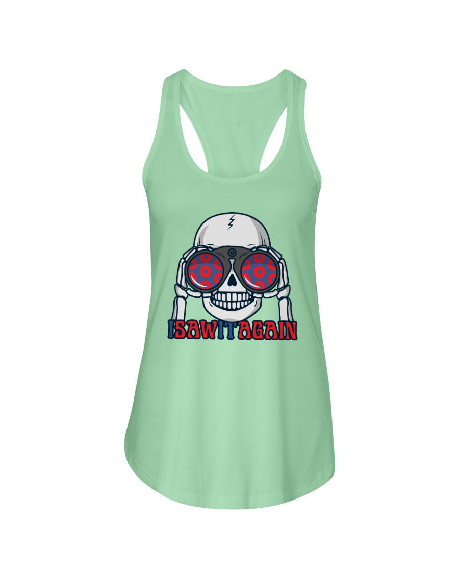 I SAW IT AGAIN - Women's Racerback Tank - Simplewear Phish