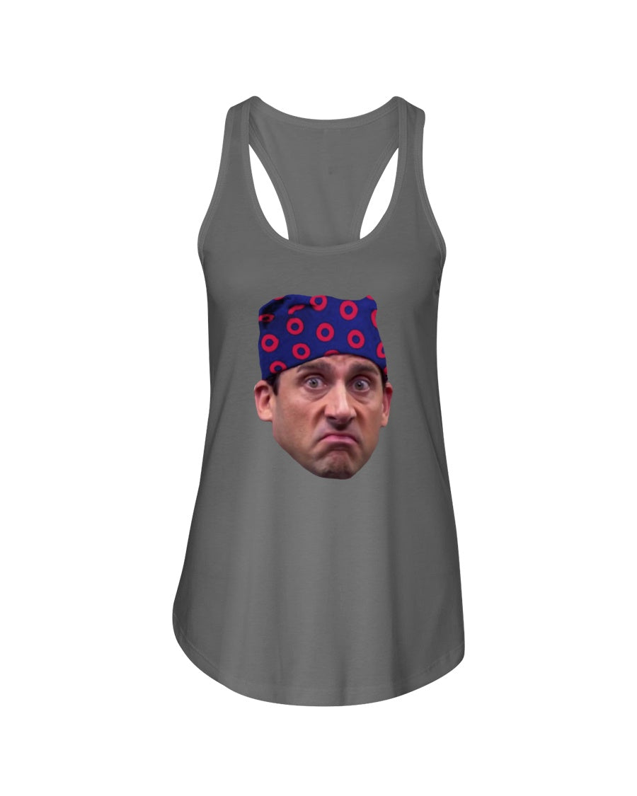 PRISON MIKE Phish Donuts - Women's Racerback Tank - Simplewear Phish