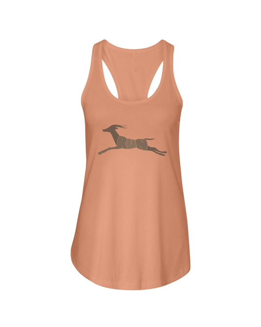 RUN LIKE AN ANTELOPE - Women's Racerback Tank - Simplewear Phish