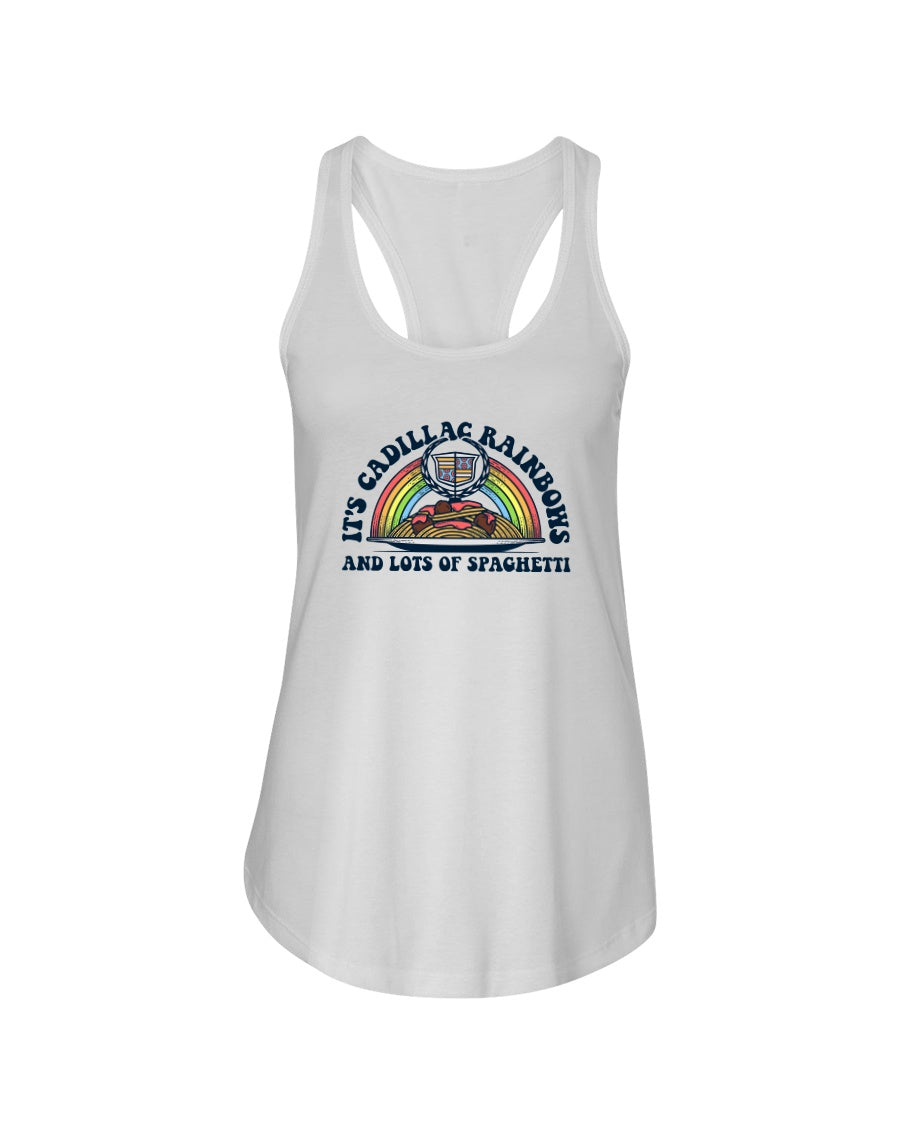 HALLEY'S COMET Cadillac/Spaghetti - Women's Racerback Tank - Simplewear Phish