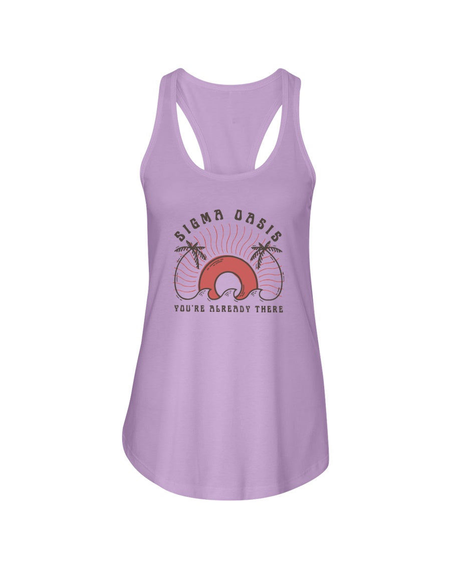 SIGMA OASIS - Women's Racerback Tank - Simplewear Phish