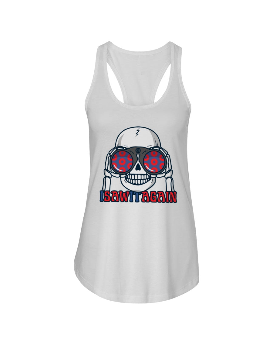 I SAW IT AGAIN - Women's Racerback Tank - Simplewear Phish