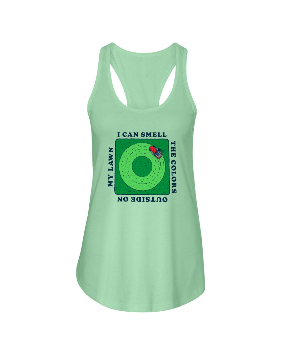 LAWN BOY - Women's Racerback Tank - Simplewear Phish