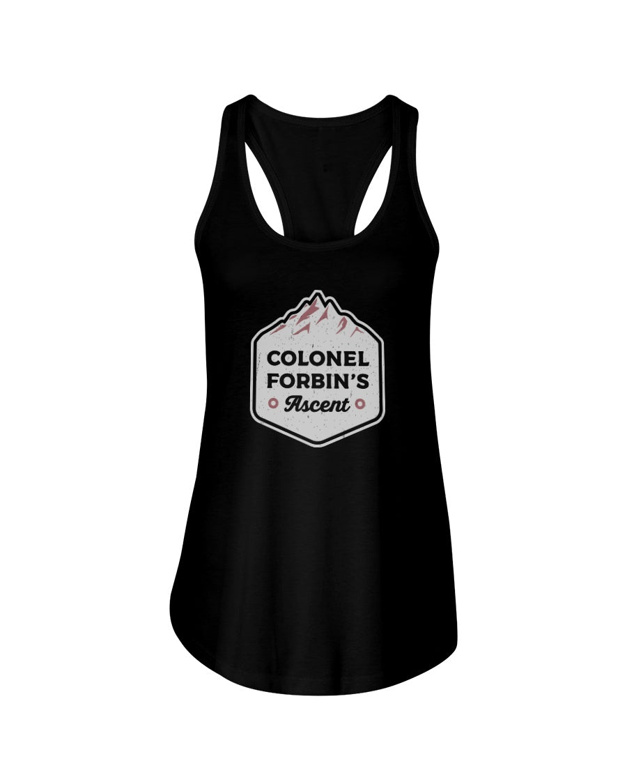 COLONEL FORBIN'S ASCENT - Women's Racerback Tank - Simplewear Phish